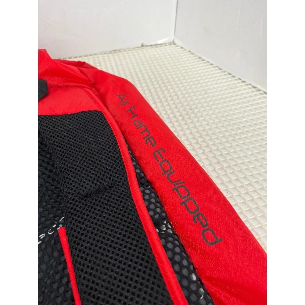 Klymit‎ Stash 18 Backpack Red Air Frame Equipped Inflatable Support Daypack